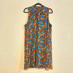 Calvin Klein Floral Shift Dress